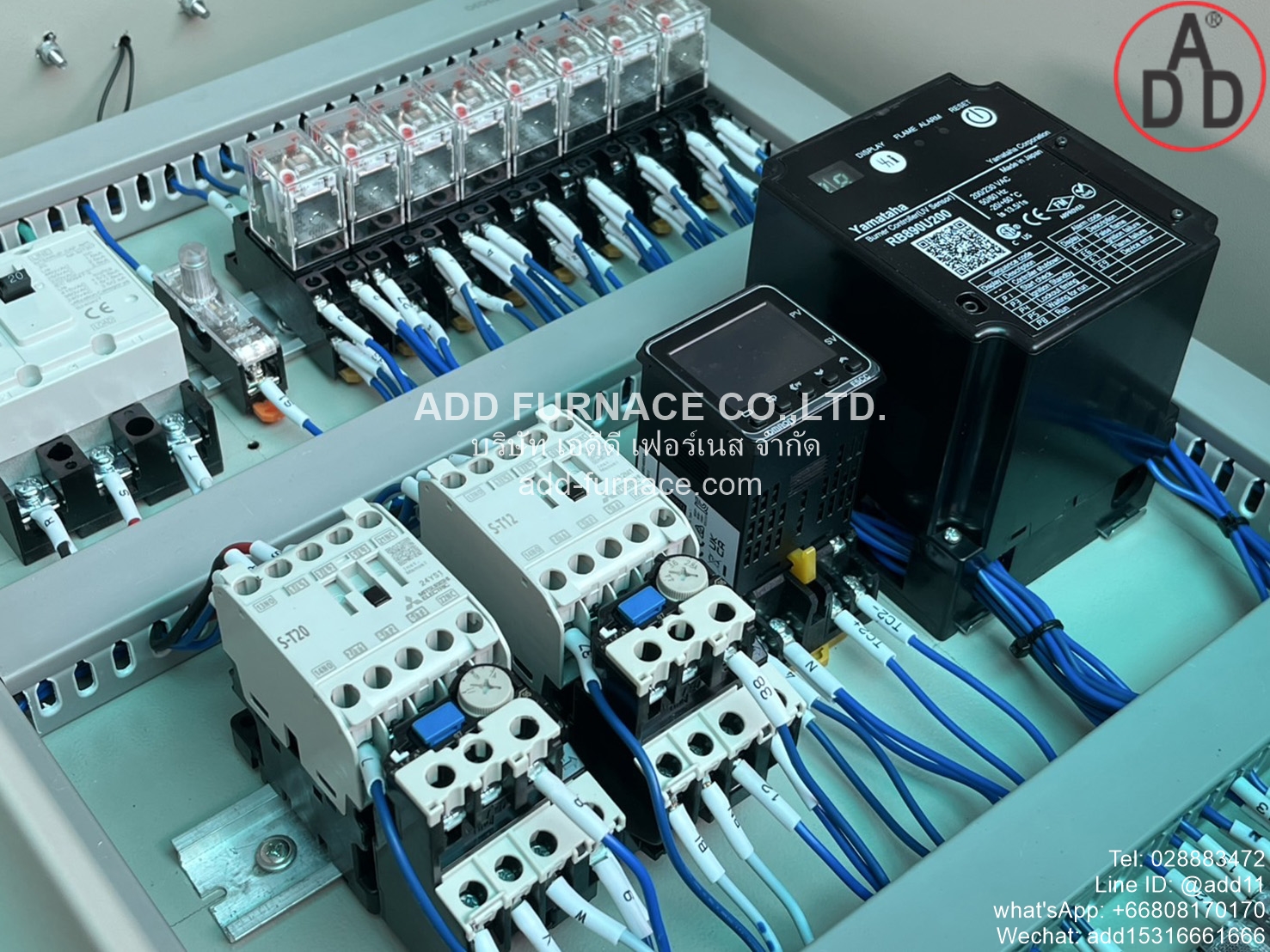 Gas Burner RAH80 Temperature Control Box Separate Out Burner Controller
 (19)
